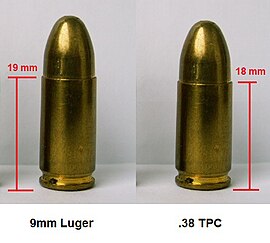 Comparação entre .38 TPC e 9mm Luger: Qual é a Melhor Opção?